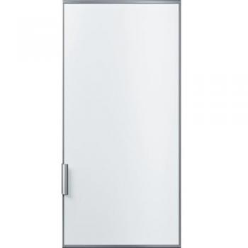 Panel Frontal de Puerta para Refrigerador Bosch KFZ40AX0, Aluminio Blanco, Compatible con KIR41 y KIL42