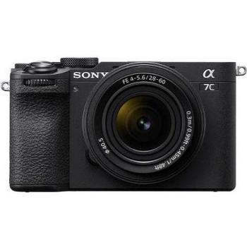 Sony Alpha 7C II Mirrorless Camera with FE 28-60mm F4-5.6 Lens, 33MP Exmor R CMOS Sensor, 7008x4672 Pixels, Black