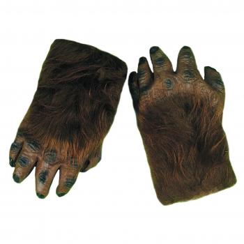 Hairy Hands - Brown Adult