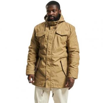 Brandit Marsh Lake Teddyparka Camel Men's Winter Parka S-XXL