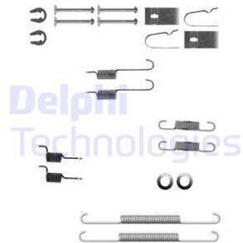 DELPHI Juego de accesorios para freno automático, ajuste LY1356, incluye zapatas de freno y componentes necesarios para instalación