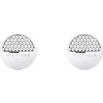 Tommy Hilfiger Jewelry Pendientes de botón para Mujer de Acero inoxidable - 2701087