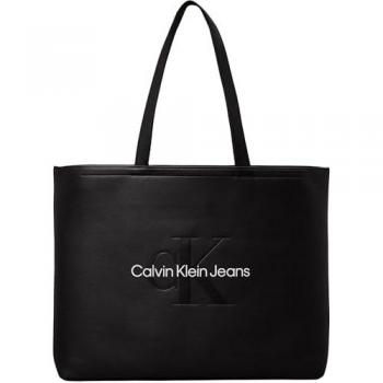 Calvin Klein Jeans Sculpted Slim Tote34 Mono Women's Shopper Bag in Black