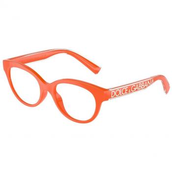 Dolce & Gabbana DX5003 Kids 3338 Kids' Eyeglasses Orange Size 48 - Blue Light Block Available