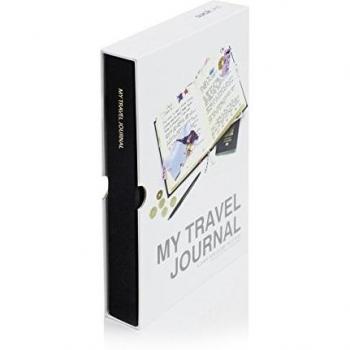 Suck UK SK MYTRAVEL2 - Diario de viaje, negro