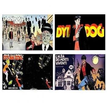 Juego de 4 manteles individuales Dylan Dog