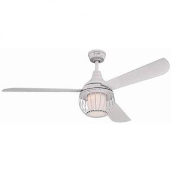 Ventilador de techo Westinghouse Graham Blanco con LED y control remoto