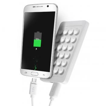 SBS TEBB2300SCW Polímero de litio 2300mAh Blanco batería externa - baterías externas