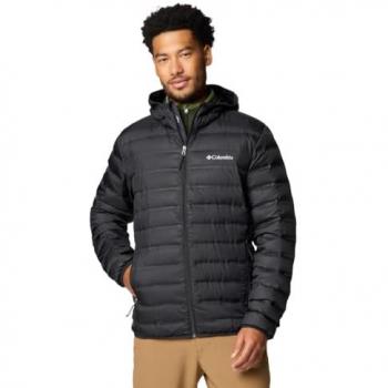 Columbia Abrigo Lake 22™ II Down con capucha para hombre, color negro