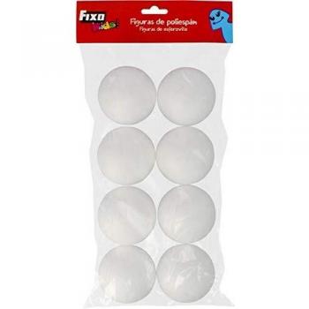 Fixo Kids Bolas Porexpan 6.5Cm, 8 Unid