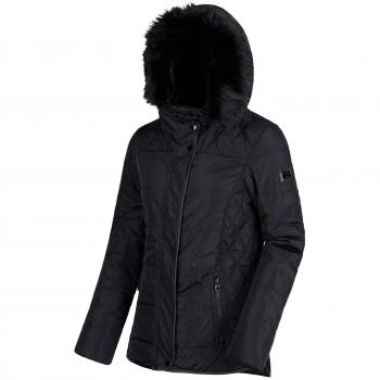 Regatta Winika Water Repellent Insulated Chaqueta, Mujer, Negro, 8