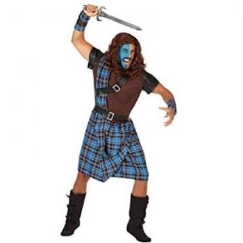 Atosa disfraz escoces hombre adulto william wallace M