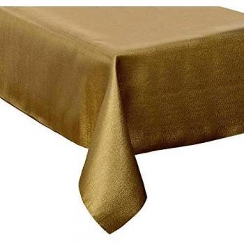 Mantel de Navidad Colorama Dorado 140x360 cm con Brillos