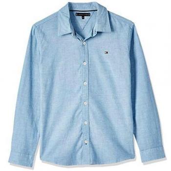 Tommy Hilfiger Oxford Solid Shirt L/s Blusa, Multicolor