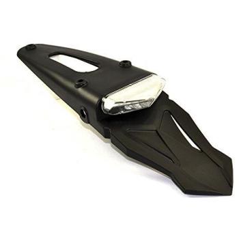 Portamatrículas Universal Cross Enduro con Luz Led Homologado