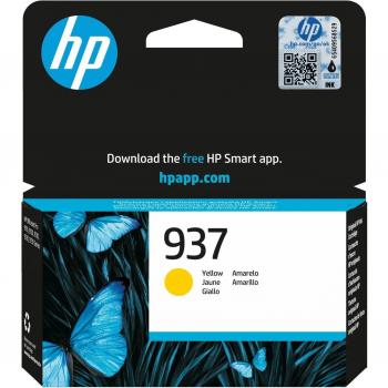 Cartucho de Tinta Original HP 937 Amarillo (4S6W4NE)