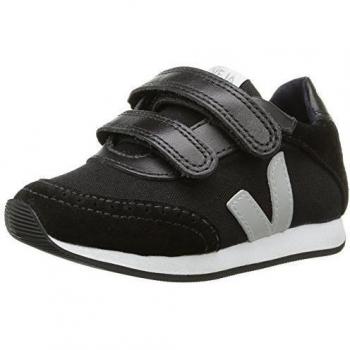 Veja Arcade - Zapatos de cordones para niños, color negro