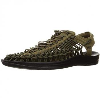 Keen Uneek Men's Sandals - Dark Olive/Black, Size 42 (UK 8)