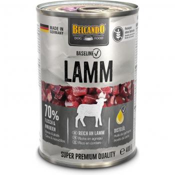 Belcando Comida Húmeda Baseline De Cordero Para Perros 400 Gr