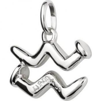 Aquarius Silver Plated Charm by UNOde50