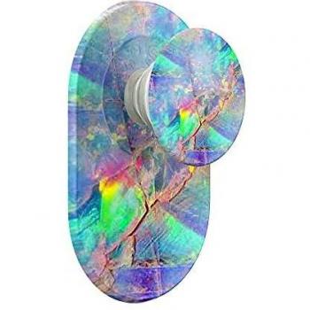 PopSocket PopGrip Magnético MagSafe para iPhone 12 y 13, Nebulosa Azul