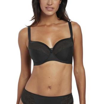 Fantasie Illusion Side Support Full Coverage Underwire Bra - Black, Size 36G/F