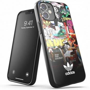 Funda Protectora Adidas Originals Gráfica para iPhone 12 Mini, Multicolor y Antigolpes