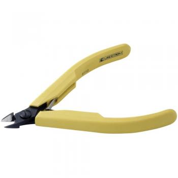 Alicate de corte diagonal Bahco con cabeza ovalada, capacidad de corte 0.2-1.6 mm, longitud total 112 mm, ESD