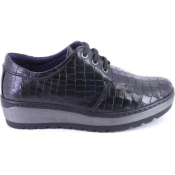 Zapatos con cordones de mujer NOTTON 1851 PIEL negro