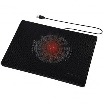 Base de Refrigeración Hama Slim para Notebooks de 13.3 a 15.6, Diseño Extra Plano, Color Negro, Con Ventilador Silencioso (22 dB)