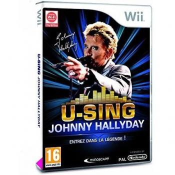 Juego de Karaoke U-Sing Johnny Hallyday para Wii