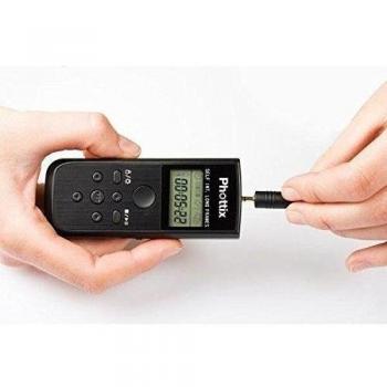Phottix Nikos - Mando a distancia para cámaras digitales, negro