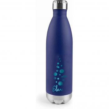 Botella Termo Acero Inoxidable Edan Navy 750 ml, Doble Pared de Aislamiento, Libre BPA