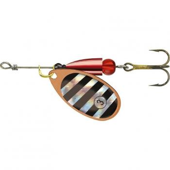 Cormoran bala Spinner tamaño 1/3 G - Kupfer/schwarz gestreift