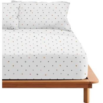 Bajera Zuri 100% algodón para Cama de 105 y 180, Bajera 175 Hilos