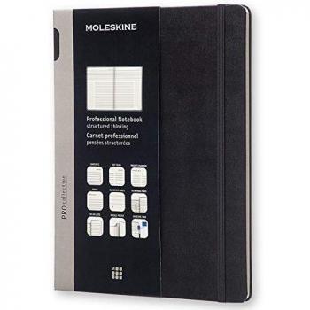 Moleskine Extra Large Professional Hard Notebook