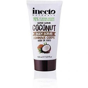 Exfoliante Corporal de Coco Inecto Naturals 150 ml con Aceite de Coco Puro