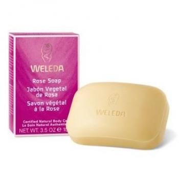 Jabón Sólido Vegetal de Rosa Mosqueta 100gr - Weleda