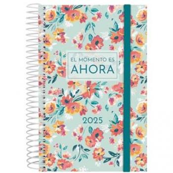 Finocam - Agenda Espiral Design Collection 2025, 1 Día Página, Enero 2025 - Diciembre 2025 (12 meses), Español, multicolor, multilingüe