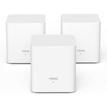 Tenda EX3 Paquete de 3 sistemas AX1500 Mesh Wi-Fi 6 Doble Banda MU-MIMO