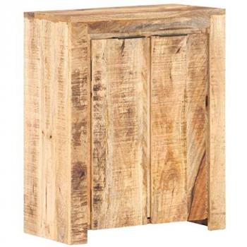 vidaXL Sideboard 59x33x75 cm Rough Mango Wood