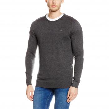 Volcom Uperstand Crew Swtr - Jersey para hombre, color negro, talla M