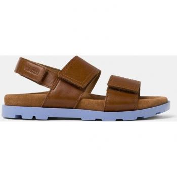 CAMPER Brutus Sandal - Sandals for Girls - Brown, size 31, Smooth leather; CAMPER Brutus Sandal - Sandals for Girls - Brown, size 12.5, Smooth leather