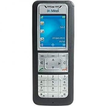 Mitel 632d - Teléfono (Teléfono DECT, Terminal inalámbrico, 200 entradas, Negro, Plata)