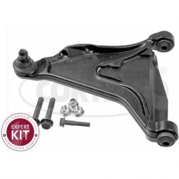 CORTECO control arm 49398712 - Barra oscilante de suspensión de ruedas, fabricada en material duradero, diseñada para garantizar un rendimiento óptimo en la suspensión del vehículo, compatible con múltiples modelos de automóviles, incluye puntos de