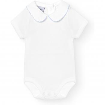 Pack de 2 bodys de bebé manga corta con cuello de pique Babidú