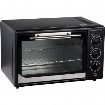 Horno Telefunken de acero inoxidable, 24 litros