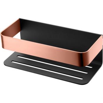 Jabonera Mayura Negro/Oro Rosa Acero S30