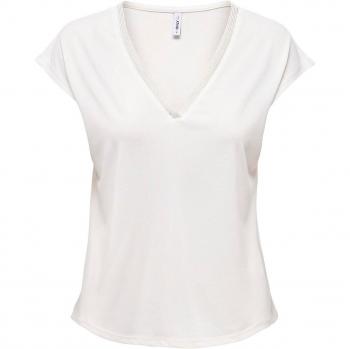 Only Free Life Women's Short Sleeve T-Shirt in White
