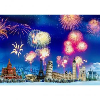 Puzzle Grafika Año Nuevo Alrededor del Mundo de 2000 Piezas - Puzzles por Temas - Paisajes